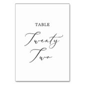 Geschikte zwarte kalligrafietabel Twee Kaart (Achterkant)