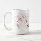 Geschikte zwarte roze monogram G Koffiemok (Links)