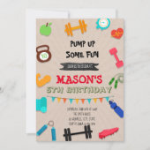 Geschikthebfeestelijke uitnodiging (Voorkant)