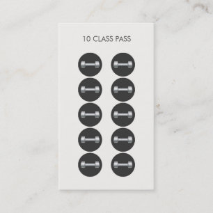 Geschiktheid 10 de Kaart van de Pas van de Klasse Klantenkaartje