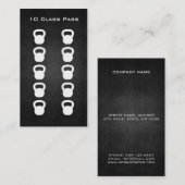 Geschiktheid 10-klasse paskaart klantenkaartje (Voorkant / Achterkant)