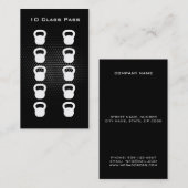 Geschiktheid 10-klasse paskaart klantenkaartje (Voorkant / Achterkant)