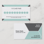 Geschiktheid 10-klasse passeerVisitekaartje Klantenkaartje (Voorkant / Achterkant)