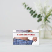 Geschiktheid bij gewichtsverlies meisje visitekaartje (Staand voorkant)