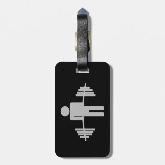 Geschiktheid bij uitwerpbare projectie zonder gewi bagagelabel (Achterkant verticaal)