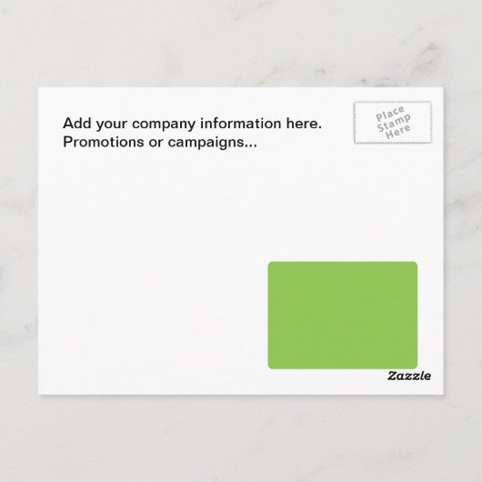 Geschiktheid Briefkaart (Achterkant)