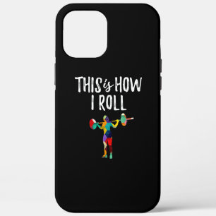 Geschiktheid Dit is hoe ik Gym Bodybuilding Girl r Case-Mate iPhone Case