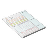 Geschiktheid: doe het voor je eigen; Motivatie pla Notitieblok (Schuin)