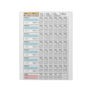 Geschiktheid: doe het voor je eigen; Motivatie pla Notitieblok