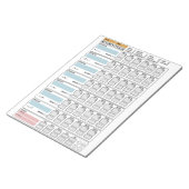 Geschiktheid: doe het voor je eigen; Motivatie pla Notitieblok (Schuin)