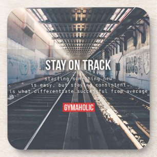 Geschiktheid en Bodybuilding Motivatie Bier Onderzetter