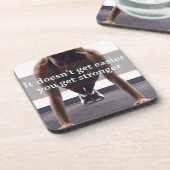 Geschiktheid en Bodybuilding Motivatie Drankjes Onderzetter (Linkerzijde)