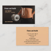 geschiktheid en gezondheid visitekaartje (Voorkant / Achterkant)