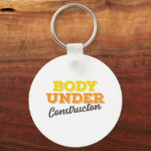 Geschiktheid Gym Gift Body onder constructietoeste Sleutelhanger (Voorkant)