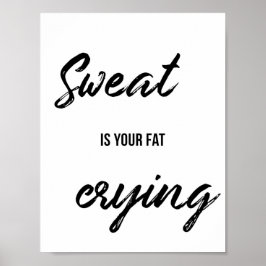 Geschiktheid, gym, Motivatie wanddecor uitwerken Poster