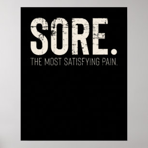 Geschiktheid Gym Workout Motivatie citaat Poster