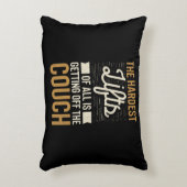 Geschiktheid Gym Workout Weightlift Quote Accent Kussen (Voorkant(Verticaal))