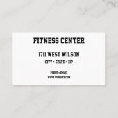 Geschiktheid in Word en Deed Visitekaartje (Achterkant)