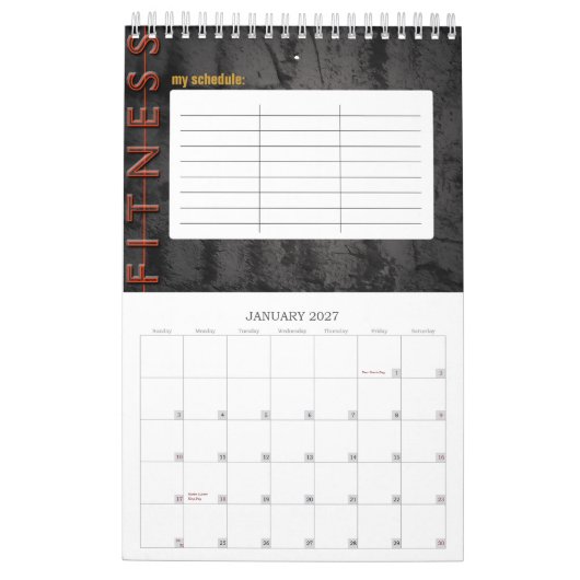 Geschiktheid - Kalenderklein Kalender (Jan 2027)