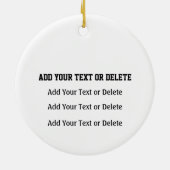 Geschiktheid! Keramisch Ornament (Achterkant)