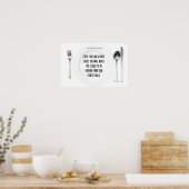 Geschiktheid Keuzen voor eten en Activiteit! Poster (Keuken)