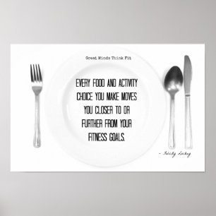 Geschiktheid Keuzen voor eten en Activiteit! Poster