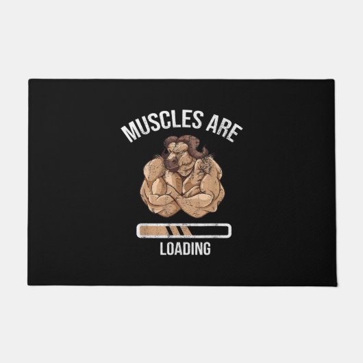 Geschiktheid Spierladingsbullock Ox Sport Gym Deurmat (Voorkant)