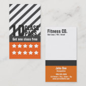 Geschiktheid Visitekaartje Klantenkaartje (Voorkant / Achterkant)