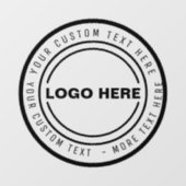 GESCHIKTHEID VOOR GESCHIKTE LOGO RAAMSTICKER (Vel)