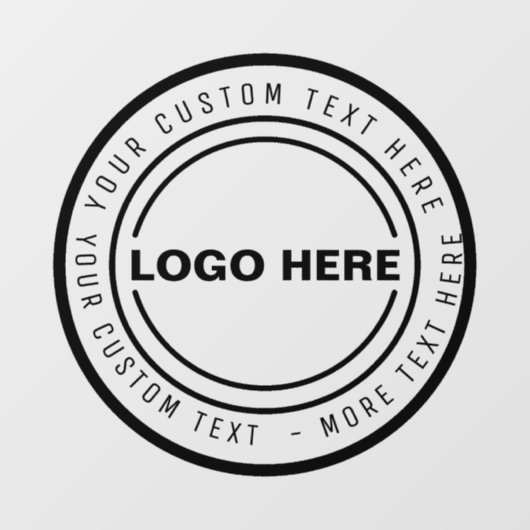 GESCHIKTHEID VOOR GESCHIKTE LOGO RAAMSTICKER (Vel)