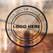 GESCHIKTHEID VOOR GESCHIKTE LOGO RAAMSTICKER (Vel 2)