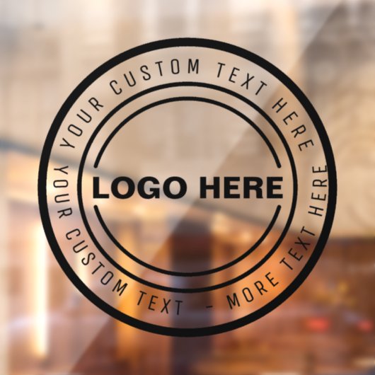 GESCHIKTHEID VOOR GESCHIKTE LOGO RAAMSTICKER (Vel 2)