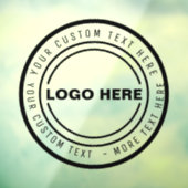 GESCHIKTHEID VOOR GESCHIKTE LOGO RAAMSTICKER (Vel 3)