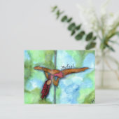 Geschiktheid voor gevierde pool briefkaart (Staand voorkant)