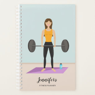 Geschiktheid voor Girl Deadlift en naam Planner