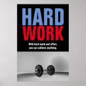 Geschiktheid voor hard werken, poster (Voorkant)