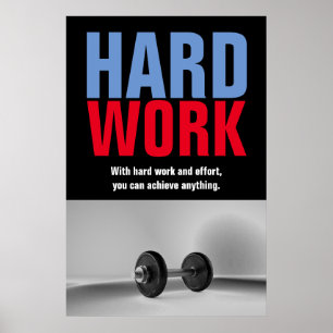 Geschiktheid voor hard werken, poster