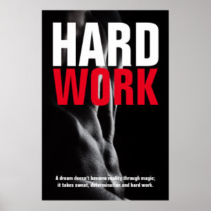 Geschiktheid voor hard werken, poster