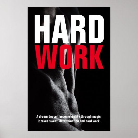 Geschiktheid voor hard werken, poster (Voorkant)