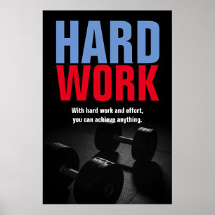 Geschiktheid voor hard werken, poster