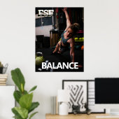 Geschiktheid voor training Business Logo Balance P Poster (Thuiskantoor)