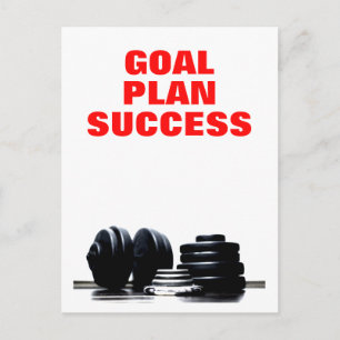 Geschiktheid voor training in trainen voor Goal Pl Briefkaart