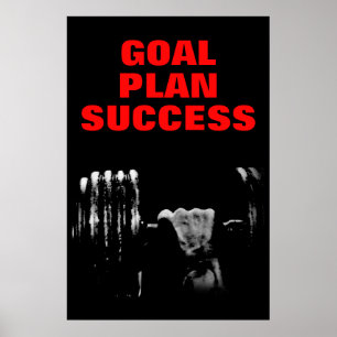 Geschiktheid voor training in trainen voor Goal Pl Poster