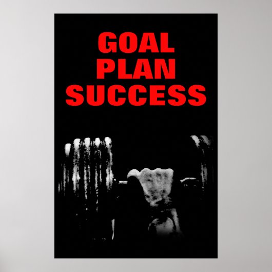 Geschiktheid voor training in trainen voor Goal Pl Poster (Voorkant)