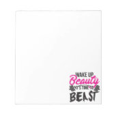 Geschiktheid voor vrouwen - Schoonheid wakker word Notitieblok (Voorkant)