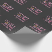 Geschiktheid voor weegmeisje cadeaupapier (Hoek)