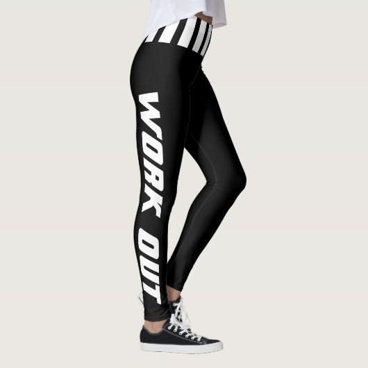 Geschiktheid voor werken in zwart-wit - ZEER kleur Leggings (Rechts)
