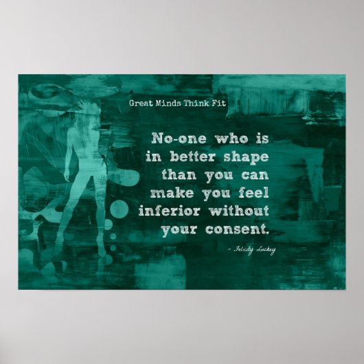 Geschiktheid voor zelfvertrouwen! poster (Voorkant)