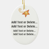 Geschiktheid! Yoga - Boom - SRF Keramisch Ornament (Achterkant)