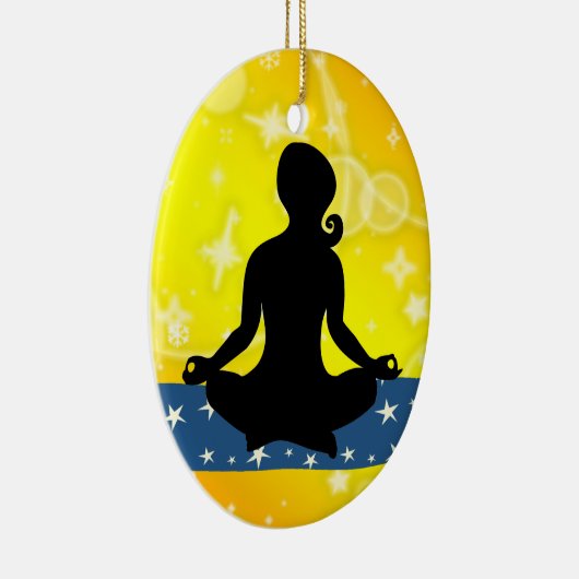 Geschiktheid! Yoga - SRF Keramisch Ornament (Rechts)